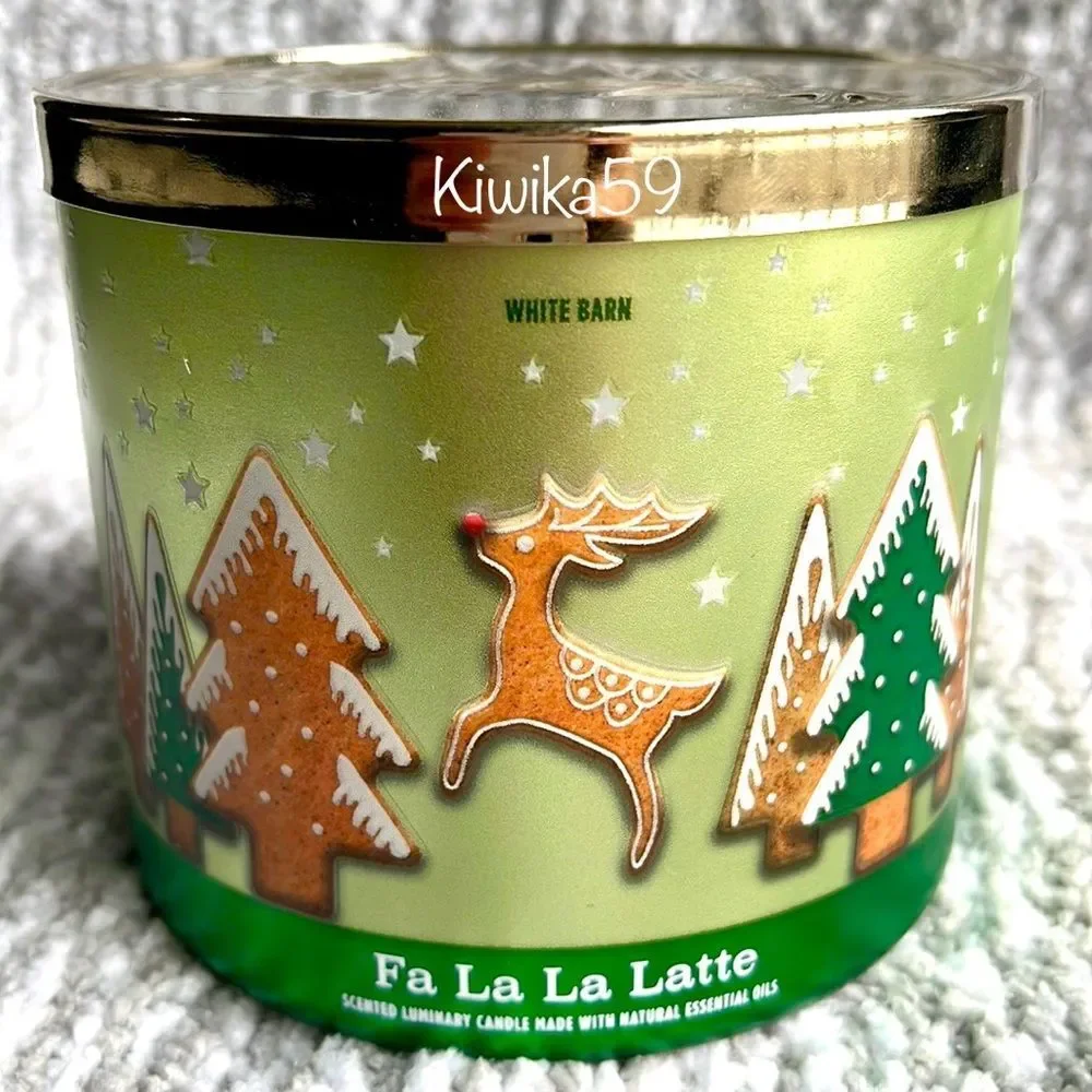 Bath & Body Works Fa La La Latte Candle